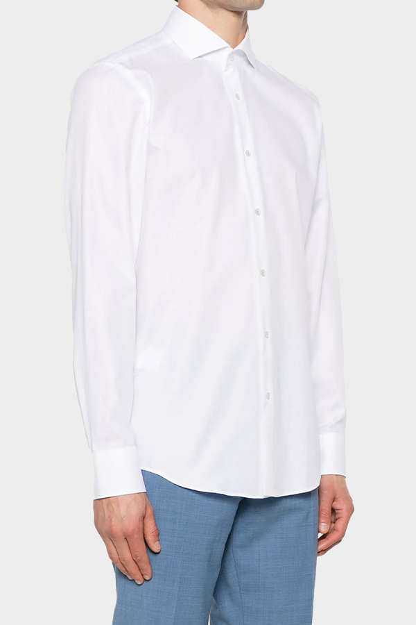 ΑΝΔΡΙΚΟ ΠΟΥΚΑΜΙΣΟ BOSS - 100 ΛΕΥΚΟ